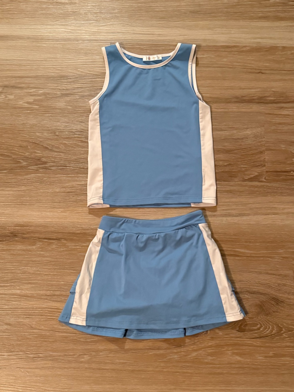 Zaclotre | Tennis /Golf Athletic Tank Top and Skirt Set With Pockets